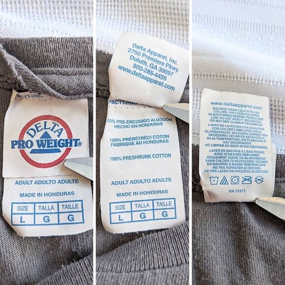 Vintage Y2K CHEETAH GIRLS Gray 100% Cotton Fan Graphic T-Shirt Womens Size L - Picture 3 of 3